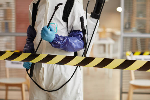 Professional Hoarding Cleanup technician working in Hazlet, NJ